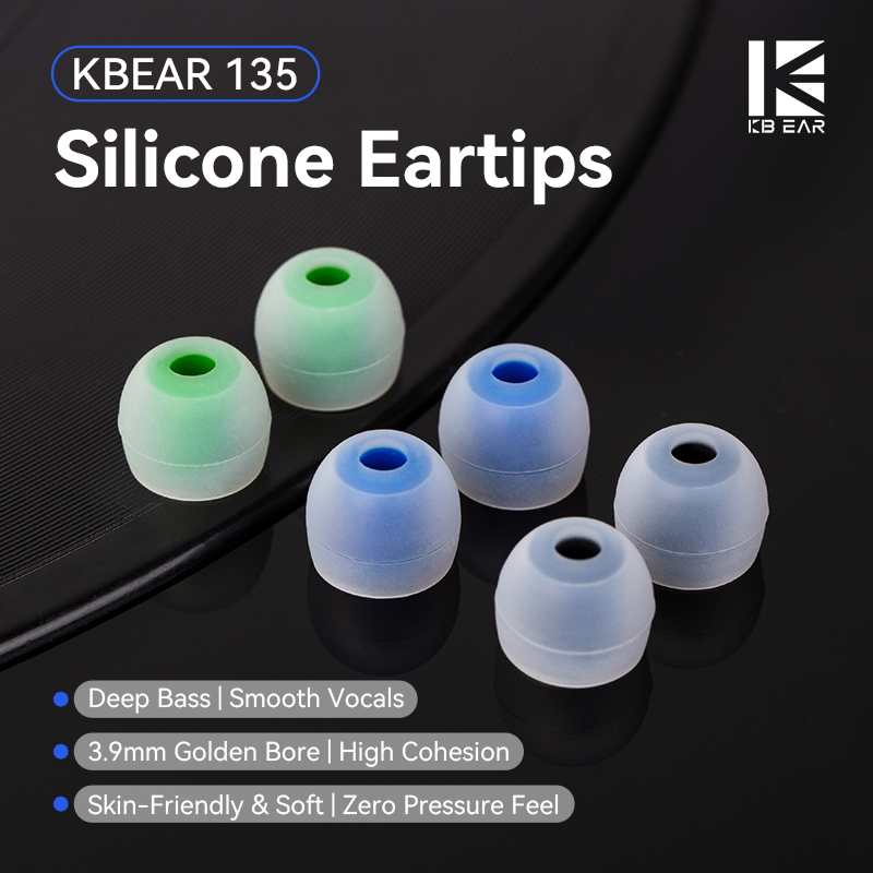 In Ear Monitor Iem - KBEAR 135 Embouts auriculaires en silicone,