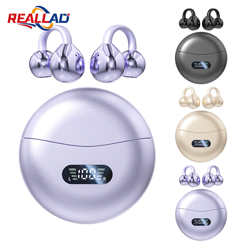 Sports Earphone Hook - Écouteurs sans fil Bluetooth 5.4 TWS