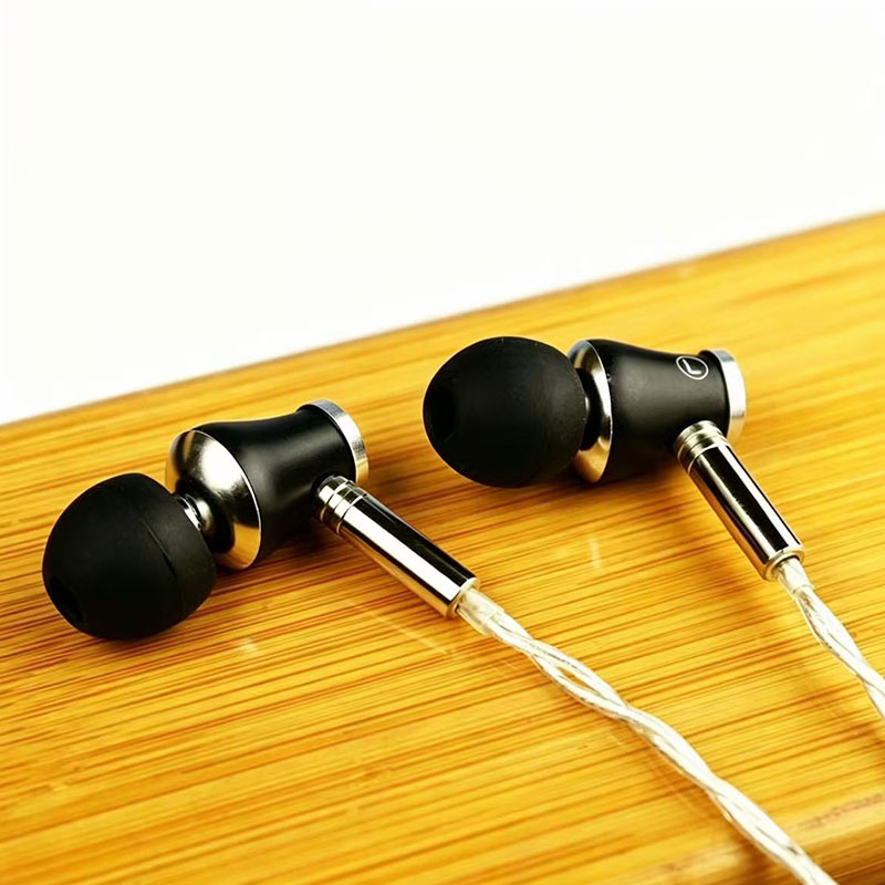 Wired Earphone Mic - Écouteurs intra-auriculaires HiFi avec câble interchangeable
