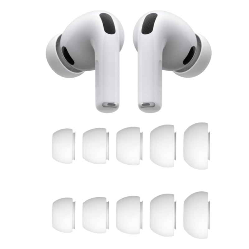 Silicone Ear Tip Replacement - Adaptateurs d'embouts en silicone écologiques de