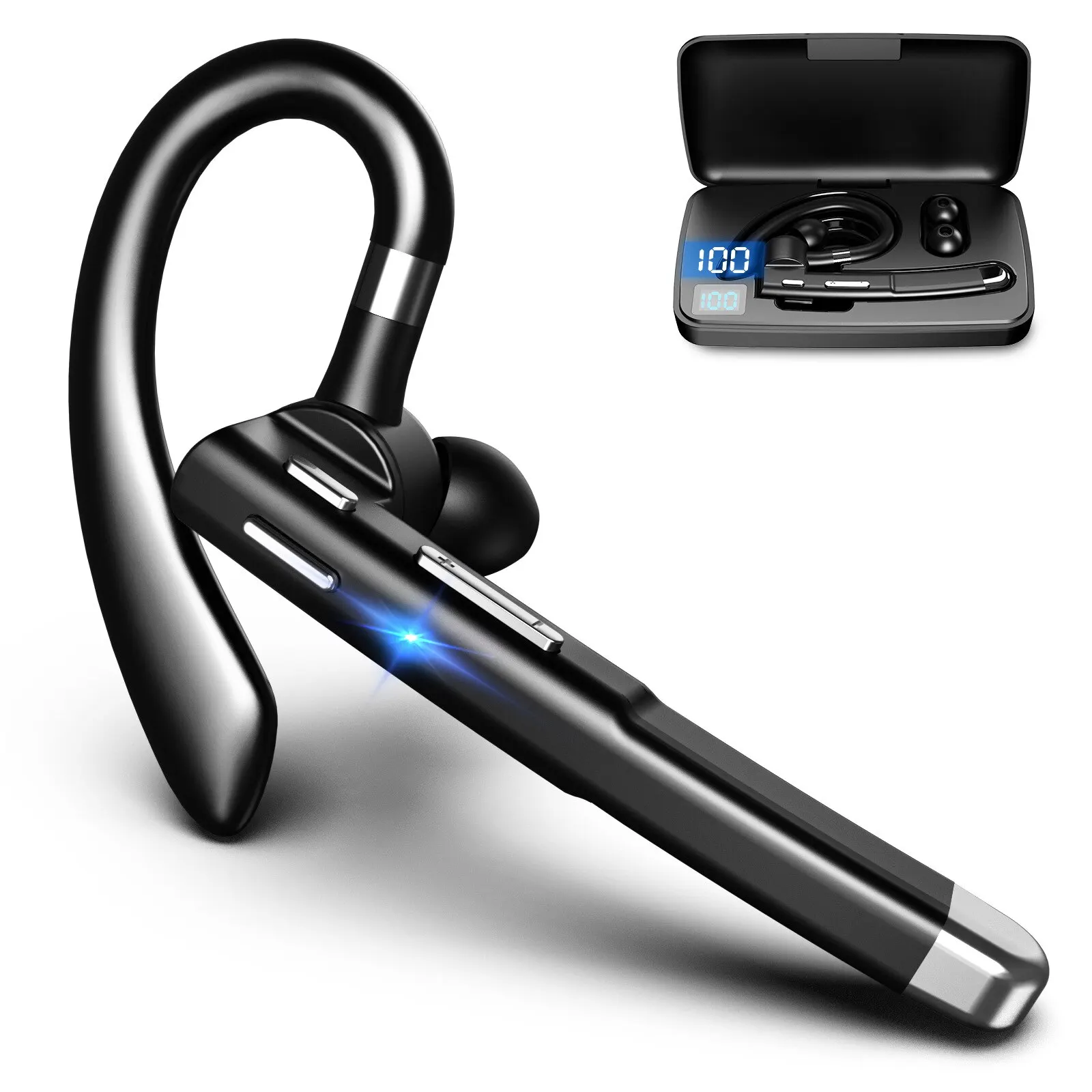 Sports Earphone Hook - Casque Bluetooth antibruit sport étanche affichage