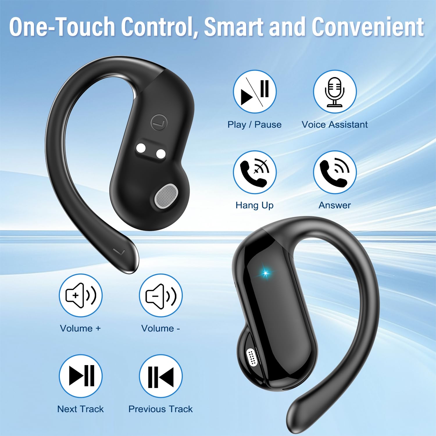 Écouteurs Open-Ear 2026 Blueto - Sports Earphone Hook avis et prix