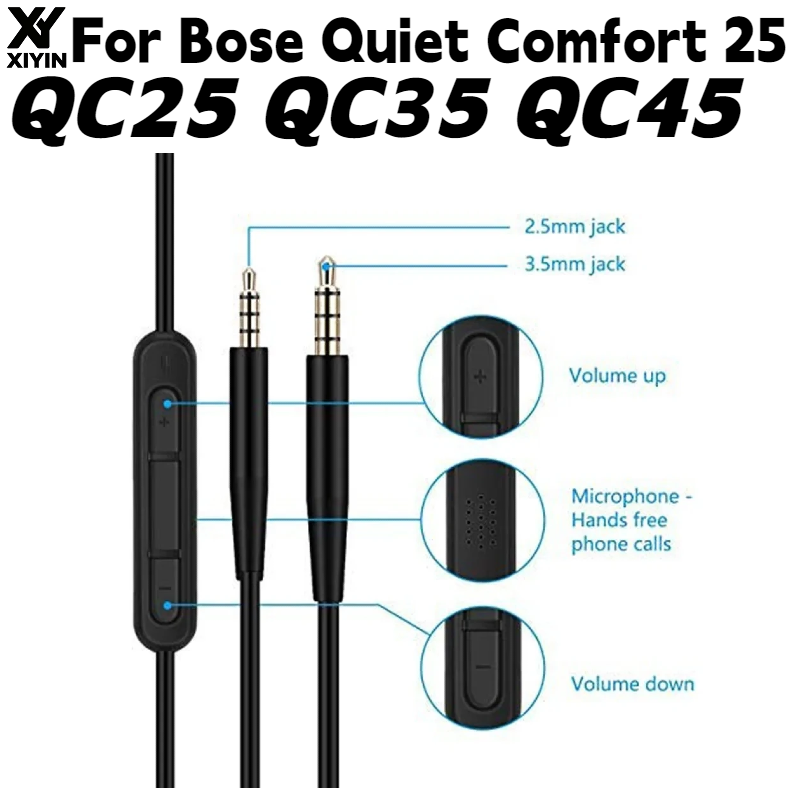 Câble audio pour casque avec p - Bose Headphone Qc45 avis et prix